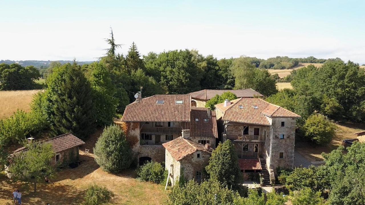 Grande Maison De Caractere En Pierres -Superbe Vue Saint-Cirgues  Exterior photo